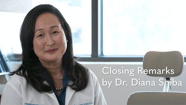 Closing Remarks by Dr. Diana Shiba